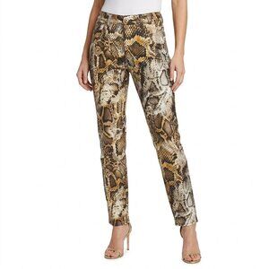 Tan/Gold Rock n Roll Snakeskin Pants